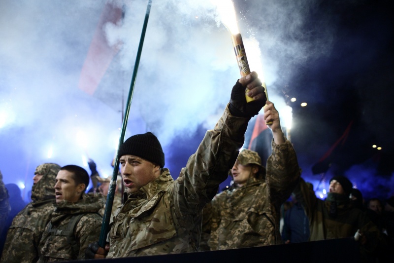 "Марш нації" у Києві: активісти зажадали відмовитися від виборів на Донбасі